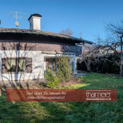 Einseitig angebautes Einfamilienhaus mit Garage in guter Lage von Bruckmühl!
