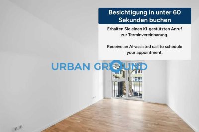 Unmöbliertes Studio mit EBK in Lichtenberg