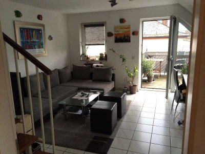 Stilvolle 3-Zimmer-Maisonette mit Galerie, Balkon & Einbauküche – in Frankfurt Ginnheim