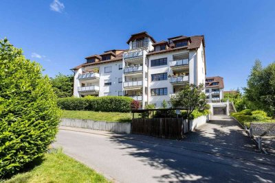 In Allensbach 4-Zimmer-Wohnung mit Balkon und Tiefgarage – nur wenige Minuten zum See!
