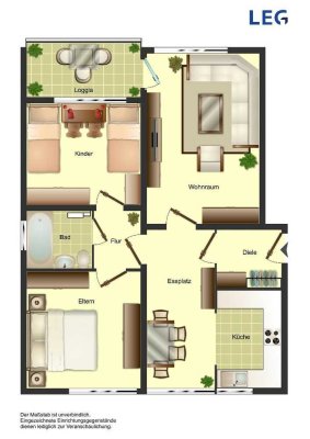 3-Zimmer-Wohnung in Wuppertal Oberbarmen-Wichlinghausen!