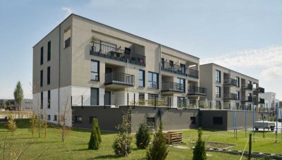 Sonnige 3 Zimmer Wohnung mit kleinem Gartenanteil in hochwertigem, gepflegtem und ruhigem Haus