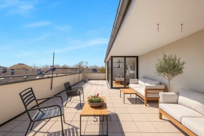 Exklusives Loft mit Design-Flair – 4,5 Zimmer, Terrasse & Stellplatz nahe Main & City