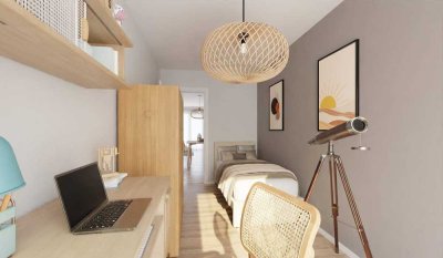Barrierefreie Wohnung mit Blick zum Park