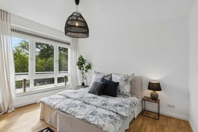 Helle 3-Zimmer-Wohnung mit Balkon, Stellplatz und Einbauküche