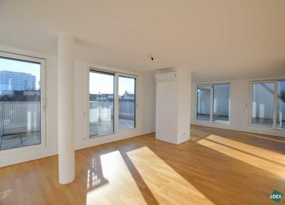 Exklusive Dachgeschoß-Maisonette mit Dachterrassen &amp; Pool am Dach