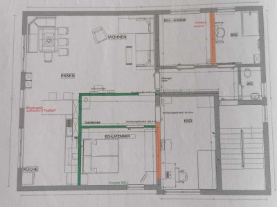 Neuwertige 2,5-Raum-Wohnung mit Terrasse  in Wackersdorf
