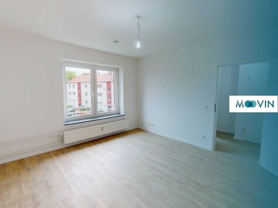 Vollständig saniert: Helle 2-Zimmer-Wohnung mit durchdachtem Grundriss