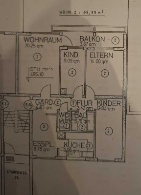 385000 € - 85 m² - 4.5 Zi.