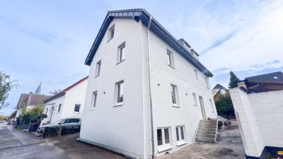 Neubau-Erstbezug! Exklusive 4-Zimmer Wohnung mit Garten in bester Altstadtlage von Monheim am Rhein