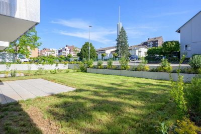 Neubau-Gartenwohnung mit Einbauküche