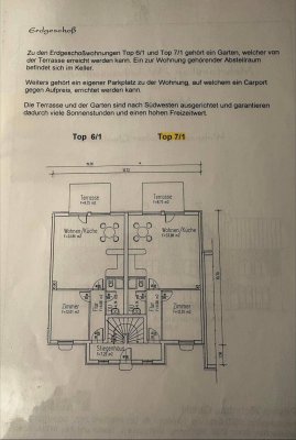 Gemütliche 2-Zimmer Erdgeschosswohnung mit Garten
