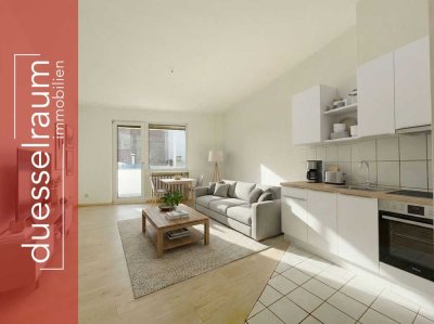 Stadtmitte: charmante 2-Zimmerwohnung mit Balkon und optimalem Grundriss in zentraler Lage