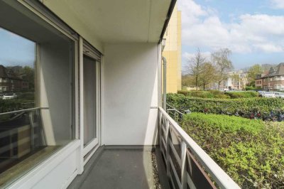 Vermietetes 1-Zimmer-Apartment mit Loggia in Köln-Höhenberg