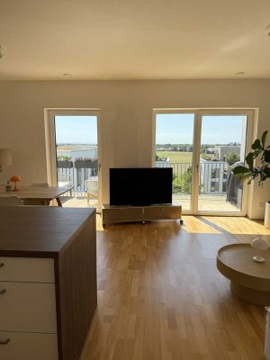 Hochwertige, lichtdurchflutete 3-Zimmer Wohnung mit Weitblick