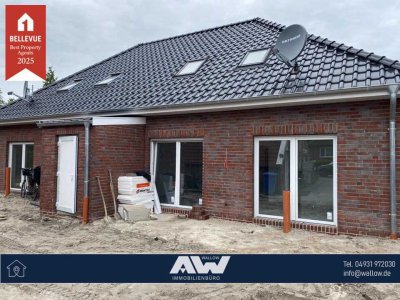 Neubau Doppelhaushälfte in Upgant-Schott!