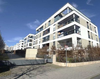 Möblierte, schöne Drei-Zimmer-Garten- Wohnung auf dem Frankfurter Riedberg