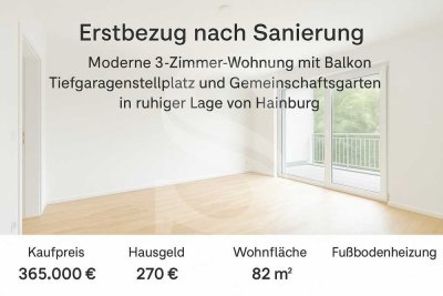 Sanierte Eigentumswohnung für die junge Familie