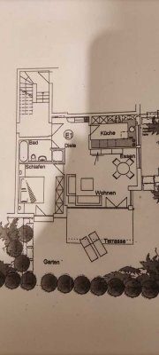 Helle 2,5-Zimmer Wohnung mit Terrasse in Bietigheim-Bissingen