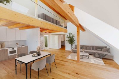 Hochwertige 3,5-Zimmer-Neubauwohnung mit Galerie und zwei Tiefgaragenstellplätzen!