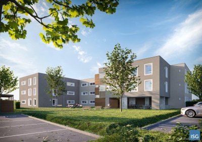 Übergabe Juni 2025! NEUBAU, Top 9, Erstbezug: 2-Zimmer Wohnung im 1. OG mit Garage