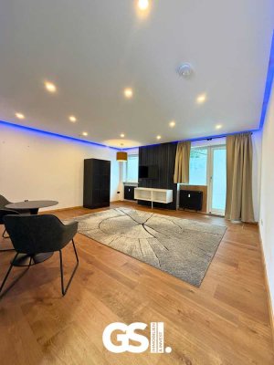 Sofort verfügbar - Modern sanierte 1-Zimmer-Wohnung mit Terrasse | Uniklinikum & FH Augsburg