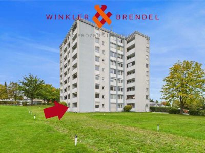 Barrierearme 2-Zimmer-Wohnung mit Balkon in Bayreuth – Roter Hügel