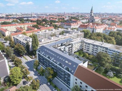 Möblierte 1-Zi.-Whg mit West-Loggia ab September/Oktober 2025