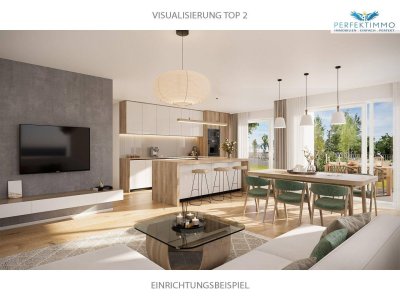 Realisierung läuft! Exklusiver Wohntraum in tollem Neubau in Sautens!