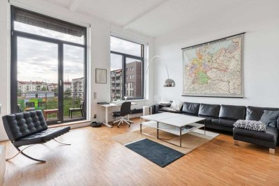 Manhattan-Feeling in Berlin – exklusives Loft mit Westbalkon, hohen Decken & Top-Design