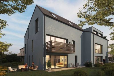 Attraktive 3-Zimmer-Neubau-Wohnung mit großem Garten in Mainz-Marienborn
