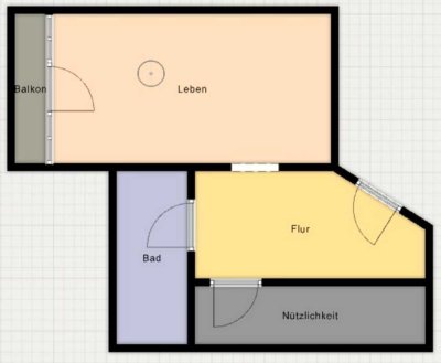 Charmantes 1-Zimmer-Apartment mit Balkon in Toplage der Aachener Innenstadt ab dem 01.06. verfügbar