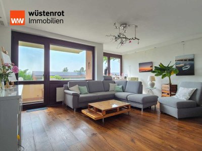 Wohnen wie im Haus: Großzügige Familienwohnung in Karben mit Gartenanteil + sehr niedrigem Hausgeld
