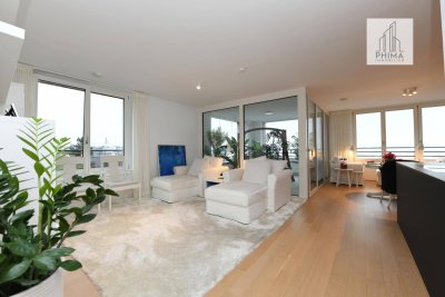 Neuwertige 3-Zimmer Wohnung mit atemberaubender Seesicht