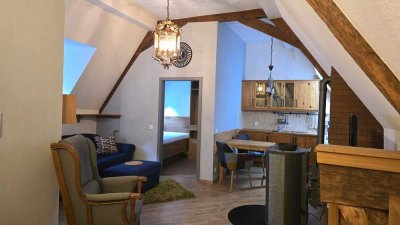 Voll möbliertes Appartement für eine Einzelperson in der Limburger Altstadt