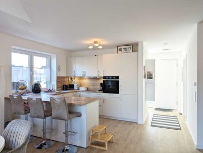 Salzhausen / Gödenstorf -  DHH mit Garten als KfW 55 Effizienzhaus.