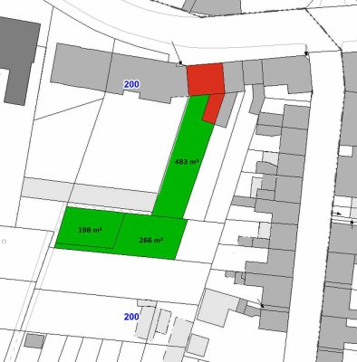 Mehrfamilienhaus mit 3 Wohnungen mit Garten und weiteren Grundstücken