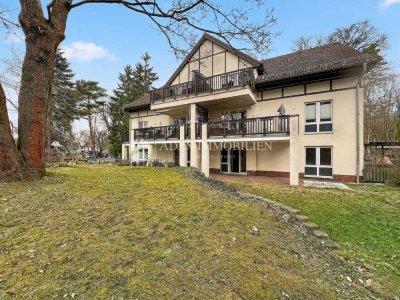 Familienoase an der Oberhavel: Großzügige 6-Zimmer-Wohnnung mit Terrasse, Carport und Seeblick