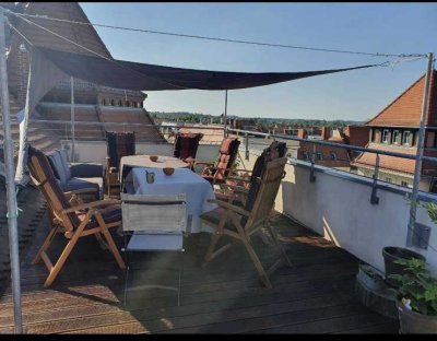 Über den Dächern - Nachmieter gesucht für traumhafte Maisonette Wohnung mit riesiger Dachterrasse