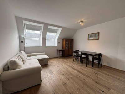1030! Helle, vollmöblierte und klimatisierte 3-Zimmer DG-Wohnung Nähe Schweizergarten!