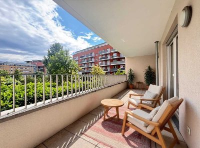 Keine Käuferprovision! Attraktive 4-Zimmer-Wohnung mit Loggia, EBK und TG-Stellplatz