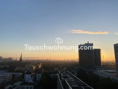 Tauschwohnung: Penthouse-Wohnung mit Blick über HH, gegen kleinere