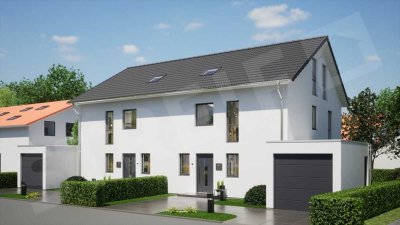 Ihr Doppelhaushälfte mit großem Grundstück in gute Lage in Langen #QNG-förderfähig