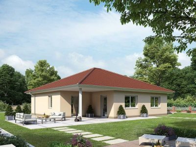 Ebenerdig wohnen mit Berlin-Nähe – KfW40 Bungalow in Potsdam-Fahrland!