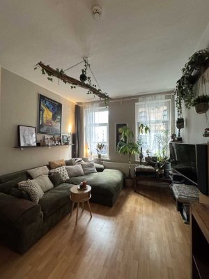 Zwischenmiete: teil-möblierte 2-Zimmer Wohnung in Linden-Mitte 01.05.-15.07