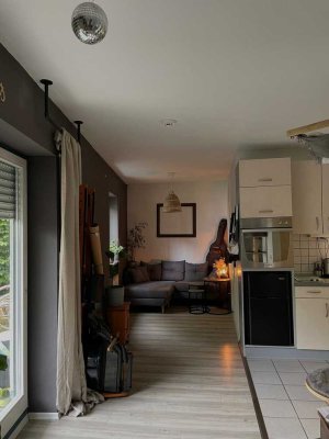 Gepflegte 1-Zimmer-EG-Wohnung mit Terrasse und Garten zentrumsnahe in Augsburg