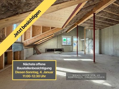 Jetzt Besichtigen: 3,5-Zimmer-Dachgeschosswohnung mit Balkon