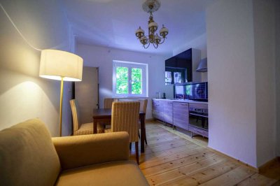 Charmante 2-Zimmer Wohnung mit Balkon und Wohnküche, vollmöbliert, vollausgestattet