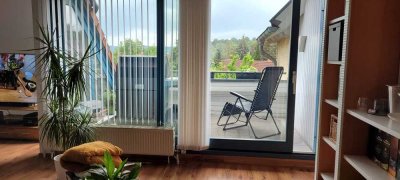 Charakterwohnung auf 2 Ebenen mit Weitblick