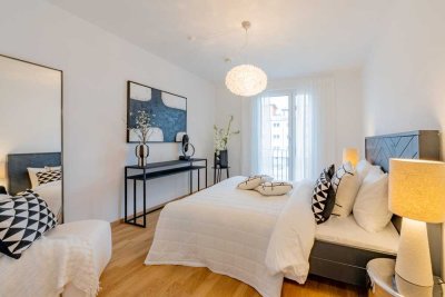 Wohnen am Wasser: 3-Zimmer-Wohnung mit Rheinblick und Tageslichtbad